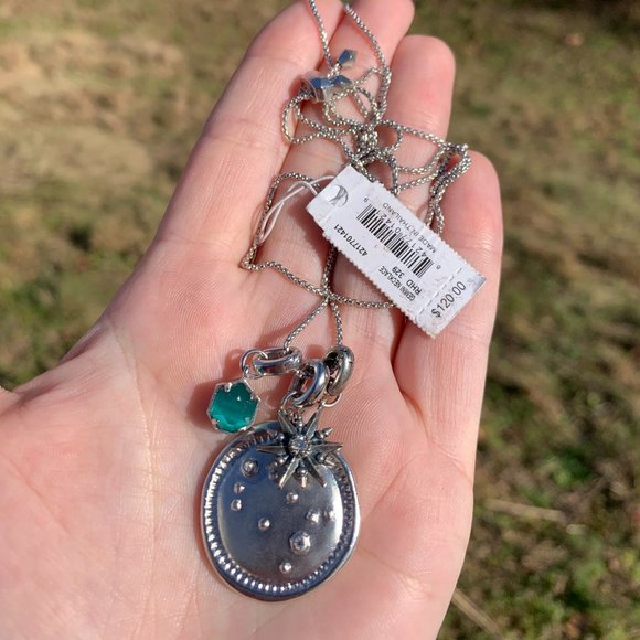 Kendra Scott Silver Gemini Charm 